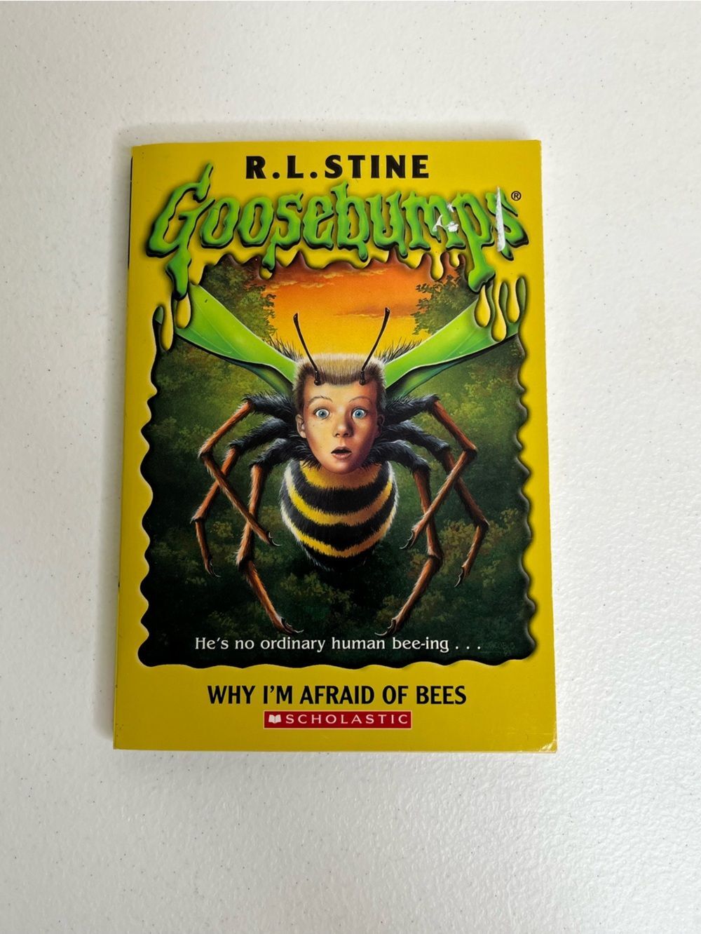 Goosebumps #17 Why I'm Afraid Of Bees First Edition 1994 Paperback Book Original